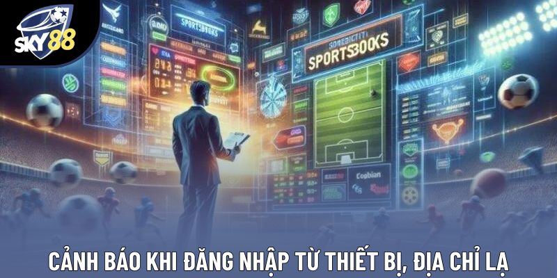 Cảnh báo khi đăng nhập từ thiết bị, địa chỉ lạ