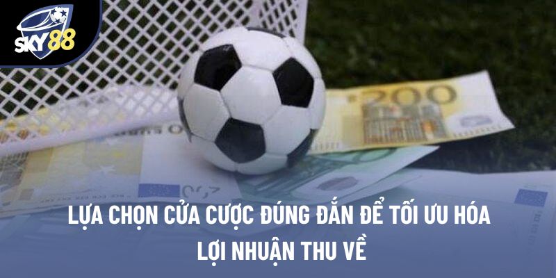 Lựa chọn cửa cược đúng đắn để tối ưu hóa lợi nhuận thu về