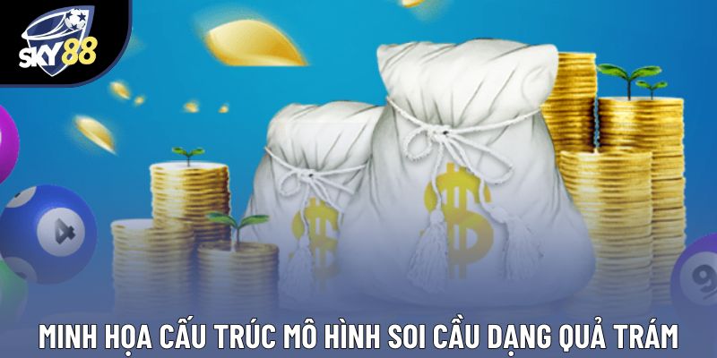 Minh họa cấu trúc mô hình soi cầu dạng quả trám