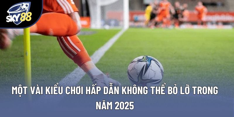 Một vài kiểu chơi hấp dẫn không thể bỏ lỡ trong năm 2025