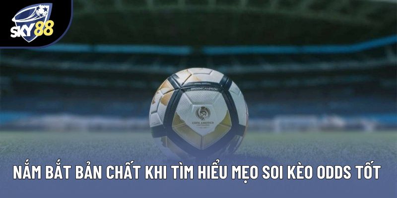 Nắm bắt bản chất khi tìm hiểu mẹo soi kèo odds tốt